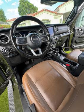 Green 2021 Jeep Wrangler Unlimited 4xe Sahara