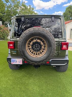 Green 2021 Jeep Wrangler Unlimited 4xe Sahara