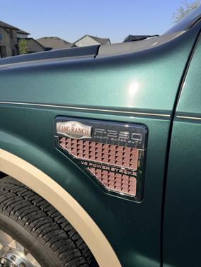Green 2008 Ford F-250 King Ranch