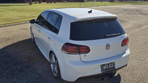 White 2012 Volkswagen Golf R 4-Door
