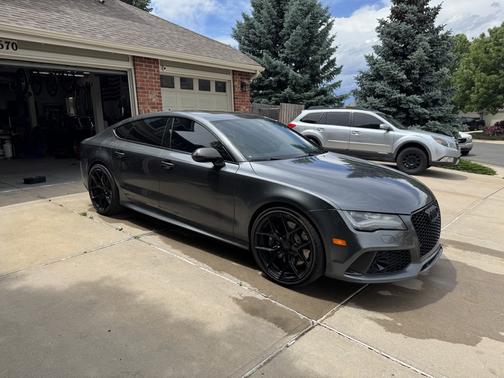 Gray 2014 Audi RS 7 4.0T Prestige