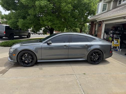 Gray 2014 Audi RS 7 4.0T Prestige