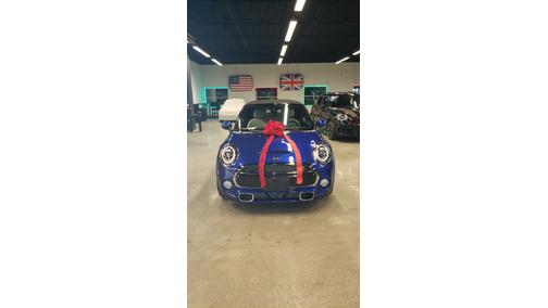 Blue 2019 MINI Convertible Cooper S