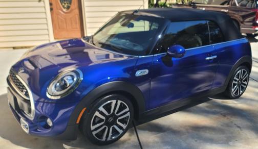 Blue 2019 MINI Convertible Cooper S
