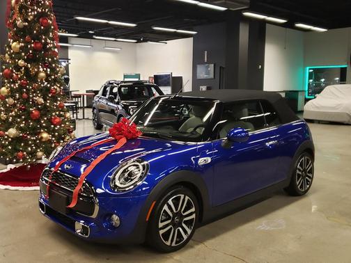 Blue 2019 MINI Convertible Cooper S