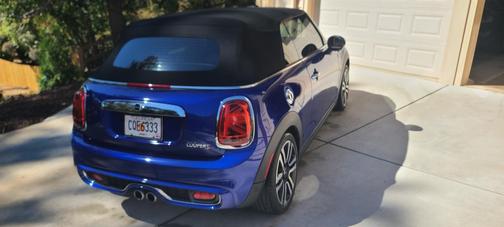 Blue 2019 MINI Convertible Cooper S