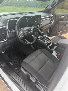 White 2023 GMC Canyon Elevation