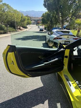 Yellow 2023 Chevrolet Corvette Z06 w/3LZ