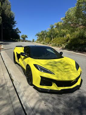 Yellow 2023 Chevrolet Corvette Z06 w/3LZ