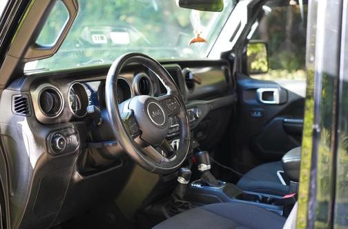 Black 2019 Jeep Wrangler Unlimited Sport S