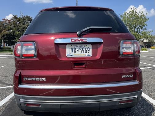 Red 2016 GMC Acadia SLT-1