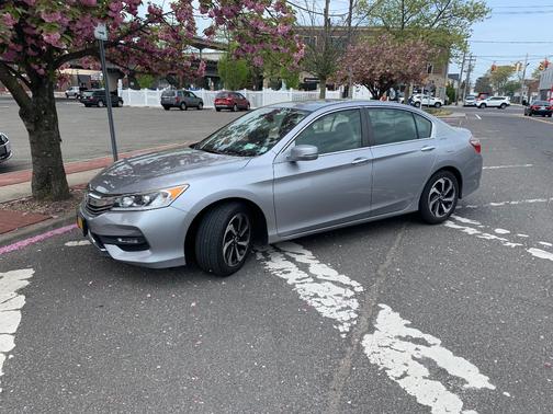 Silver 2016 Honda Accord EX
