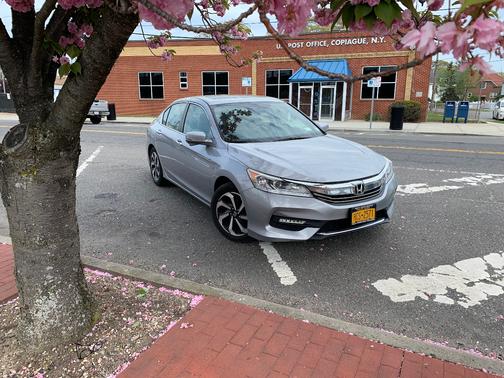 Silver 2016 Honda Accord EX