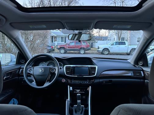 Silver 2016 Honda Accord EX