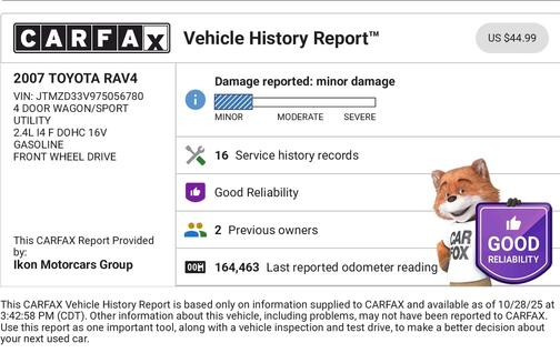 2007 Toyota RAV4 Base