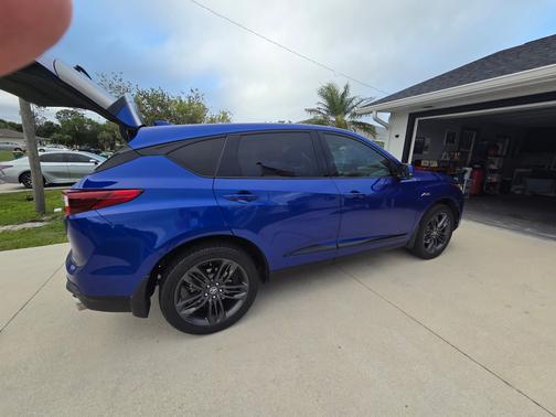 Blue 2023 Acura RDX A-Spec Package