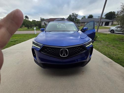 Blue 2023 Acura RDX A-Spec Package