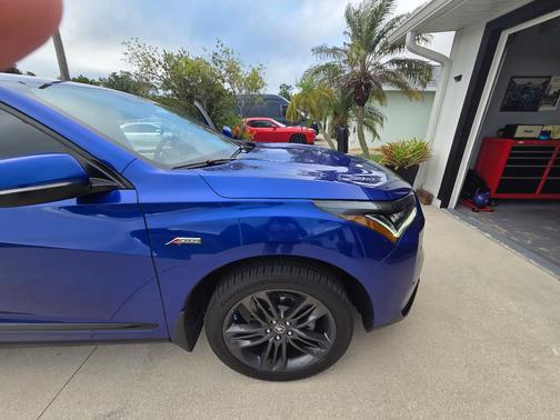 Blue 2023 Acura RDX A-Spec Package