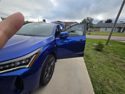 Blue 2023 Acura RDX A-Spec Package