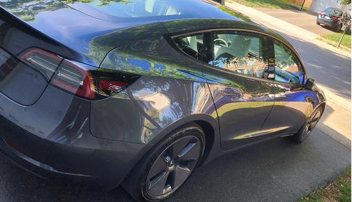 Gray 2023 Tesla Model 3 Base