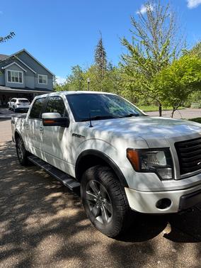 White 2012 Ford F-150 FX4