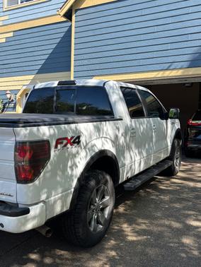 White 2012 Ford F-150 FX4