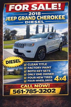 2018 Jeep Grand Cherokee Overland