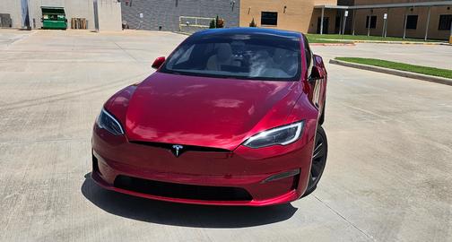 Red 2023 Tesla Model S Base