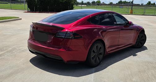 Red 2023 Tesla Model S Base
