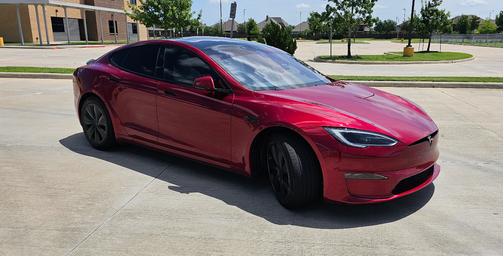 Red 2023 Tesla Model S Base