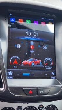 Red 2014 Ford Focus SE