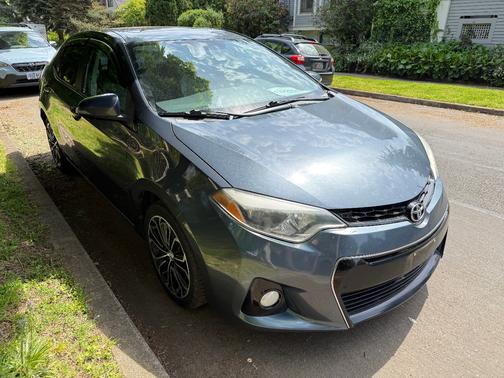 Gray 2014 Toyota Corolla S Plus