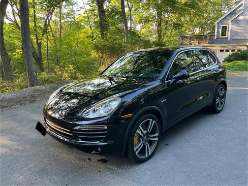 Black 2012 Porsche Cayenne Cayenne S Hybrid