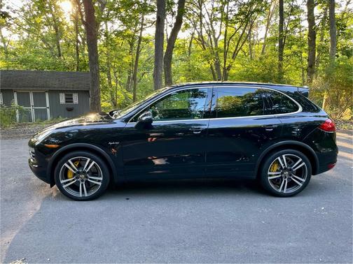 Black 2012 Porsche Cayenne Cayenne S Hybrid