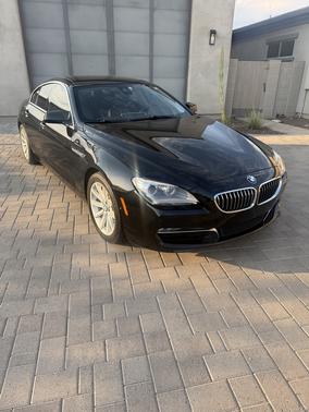 Black 2014 BMW 640 Gran Coupe i