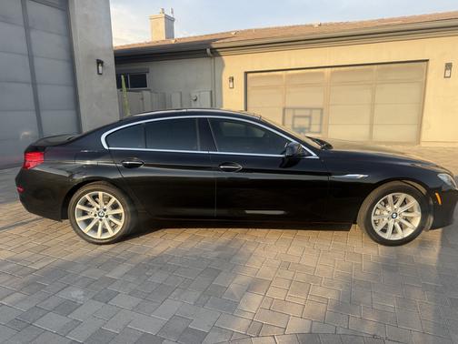 Black 2014 BMW 640 Gran Coupe i