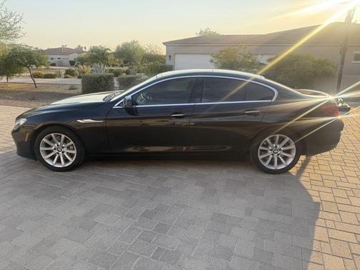 Black 2014 BMW 640 Gran Coupe i