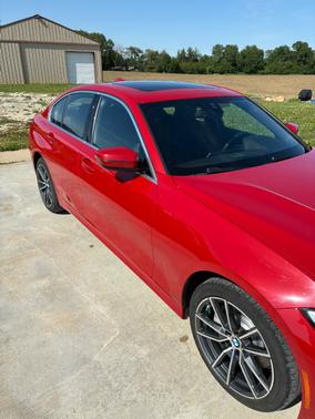 Red 2019 BMW 330 i xDrive