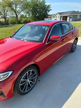 Red 2019 BMW 330 i xDrive