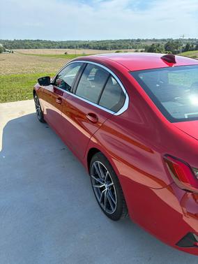 Red 2019 BMW 330 i xDrive