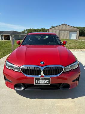 Red 2019 BMW 330 i xDrive