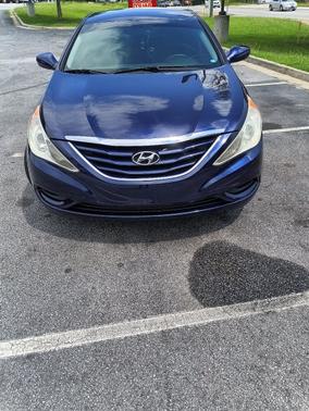 Blue 2011 Hyundai SONATA GLS
