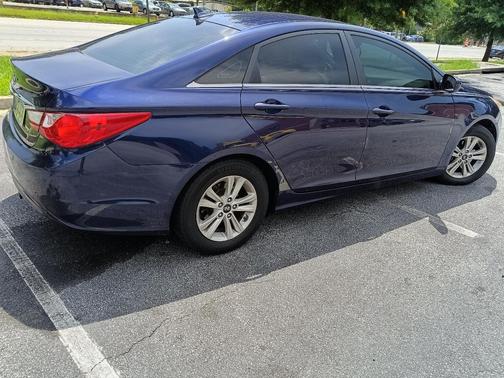 Blue 2011 Hyundai SONATA GLS