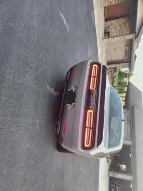 Gray 2018 Dodge Challenger 392 Hemi Scat Pack Shaker