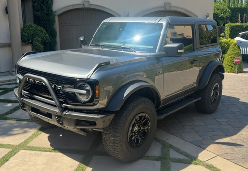 Gray 2022 Ford Bronco Wildtrak Advanced