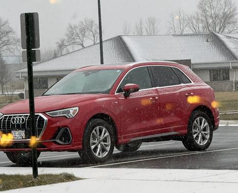 Red 2023 Audi Q3 45 S line Premium