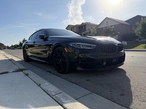 Black 2020 BMW M850 Gran Coupe i xDrive