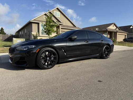 Black 2020 BMW M850 Gran Coupe i xDrive