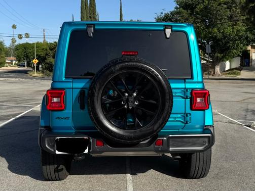 Blue 2024 Jeep Wrangler 4xe Sahara