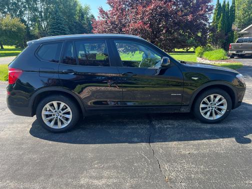 Black 2017 BMW X3 xDrive28i